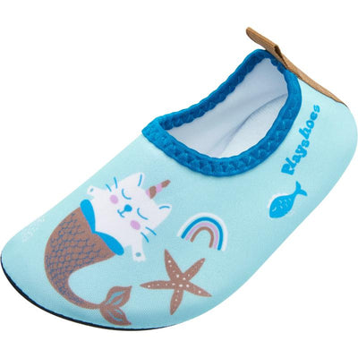 Playshoes UV waterschoenen unicorn mermaid cat mint