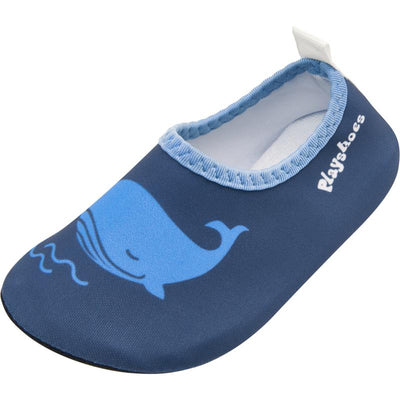 Playshoes UV waterschoenen whale navy