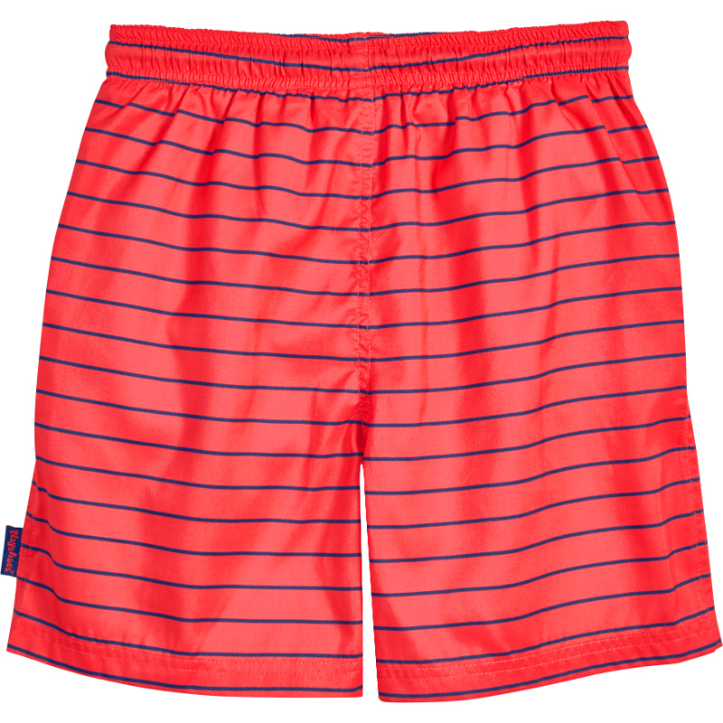 Playshoes zwemshort Strepen Rood