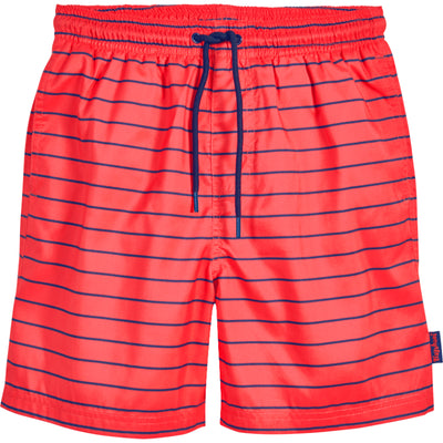 Playshoes zwemshort Strepen Rood