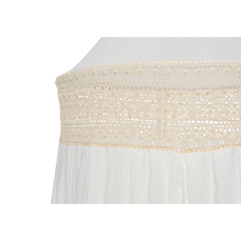 Jollein Sluier babybed vintage 155 cm Boho Lace Ivory