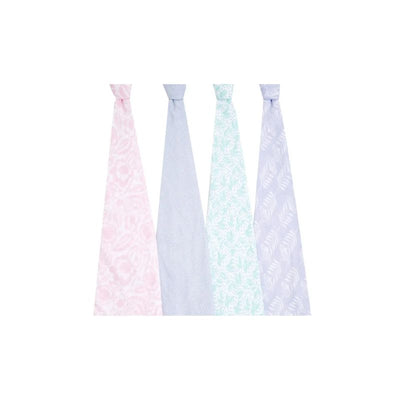 Aden+Anais 4-pack swaddles Damsel