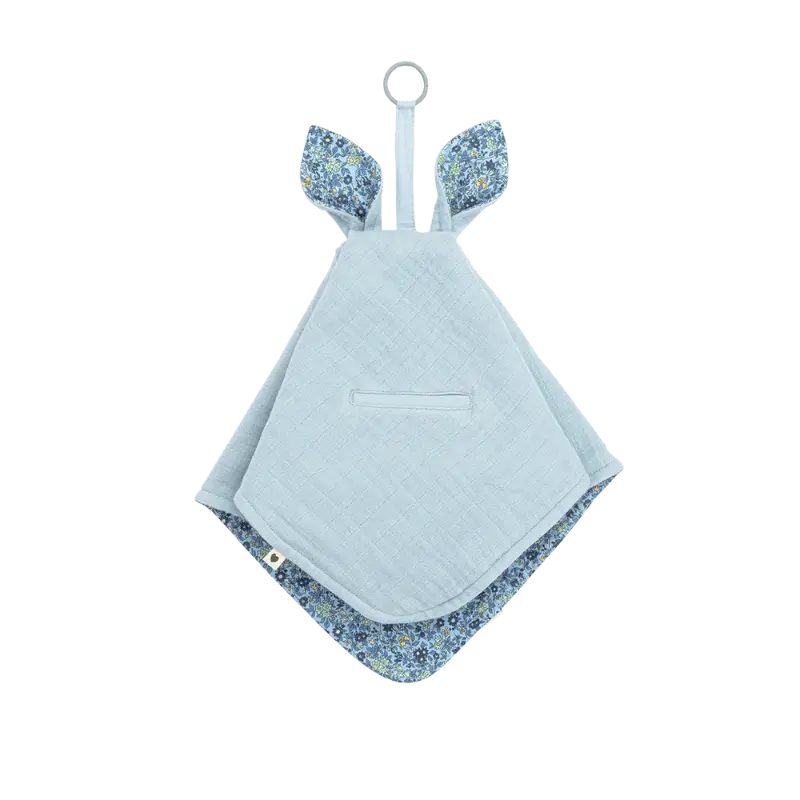 BIBS x Liberty Kangaroo - Chamomile Lawn Baby blue