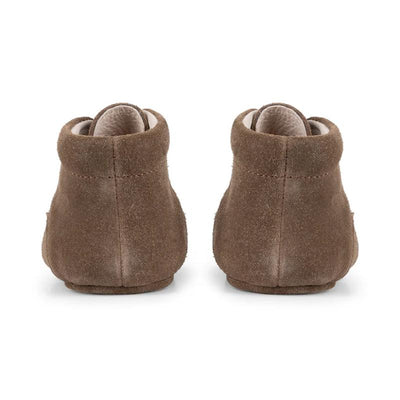 Baby Dutch babyslofjes boots Moos Brown