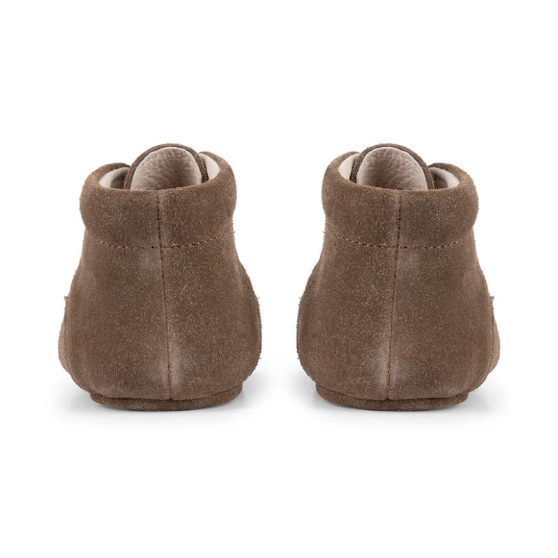 Baby Dutch babyslofjes boots Moos Brown