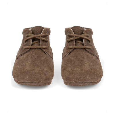 Baby Dutch babyslofjes boots Moos Brown