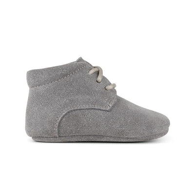 Baby Dutch babyslofjes boots Moos Grey