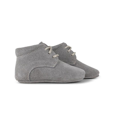 Baby Dutch babyslofjes boots Moos Grey