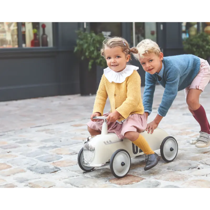 Baghera loopauto - Roadster Wit