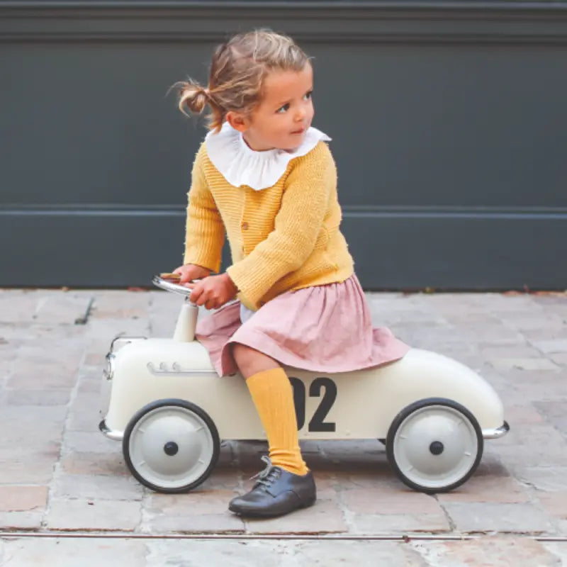 Baghera loopauto - Roadster Wit