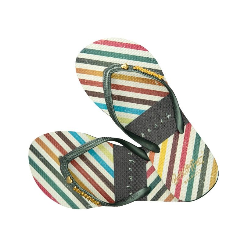 BeachyFeet dames teenslippers Siempre Beachy