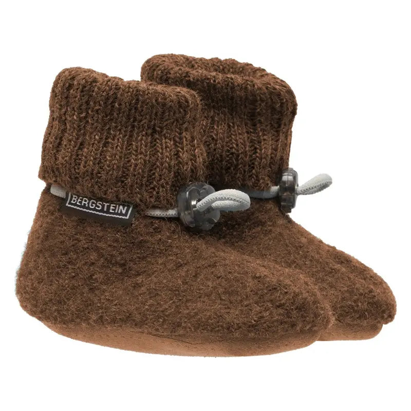 Bergstein Cozy Baby pantoffels brown