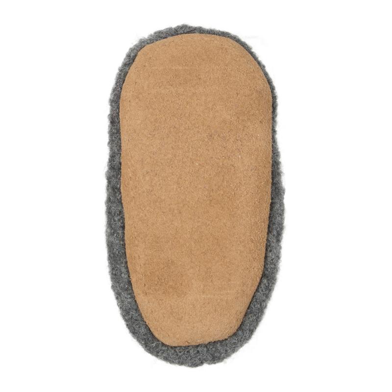 Bergstein Cozy Baby pantoffels grijs