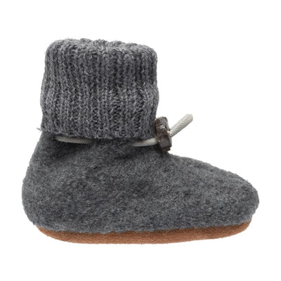 Bergstein Cozy Baby pantoffels grijs