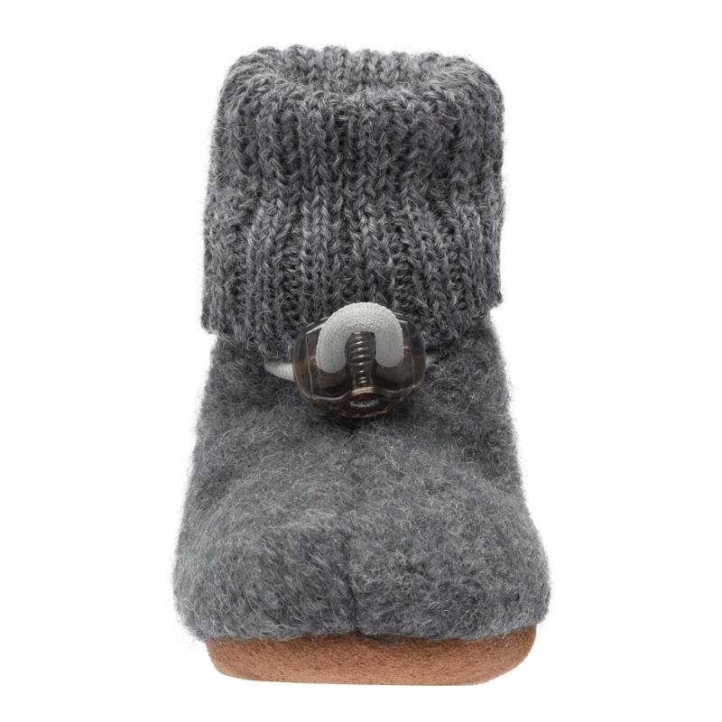 Bergstein Cozy Baby pantoffels grijs