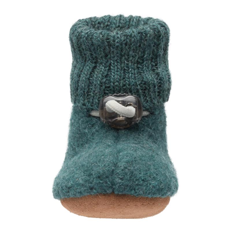 Bergstein Cozy Baby pantoffels seagreen