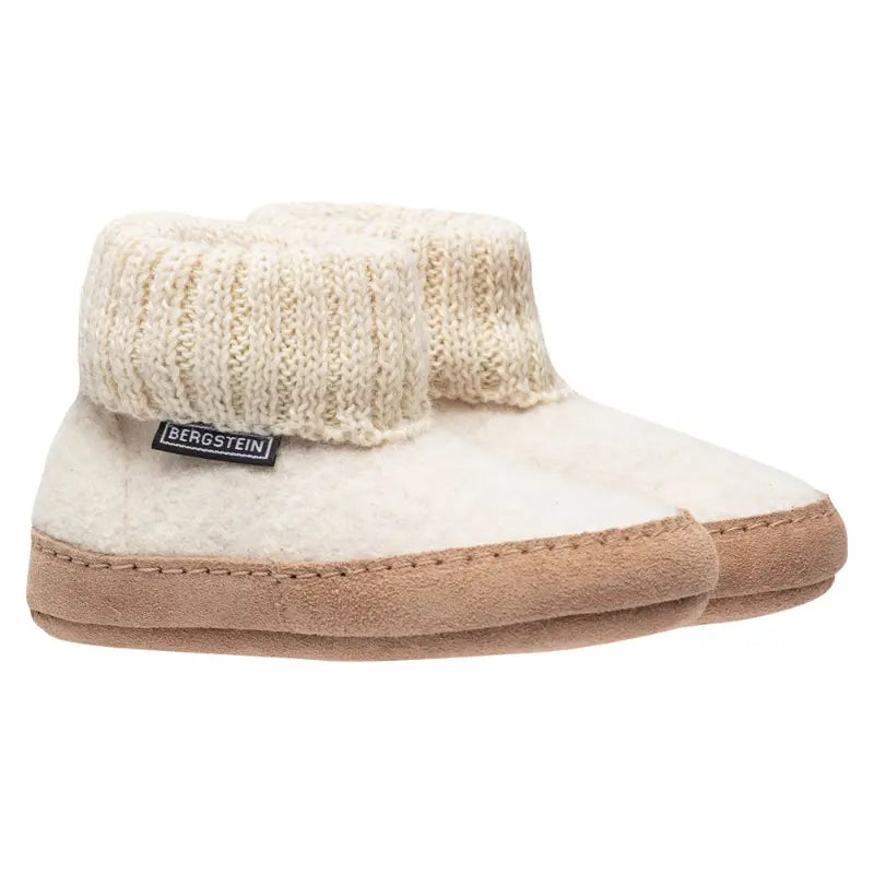 Bergstein pantoffels Cozy Lux Off White