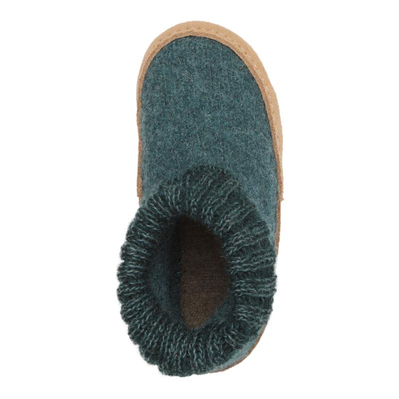 Bergstein pantoffels Cozy Lux Seagreen