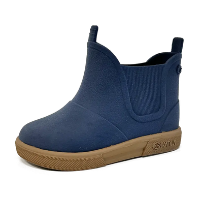 Boatilus regenlaarzen Brushed Navy Beige