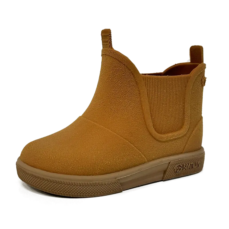 Boatilus regenlaarzen Brushed Pumpkin Beige