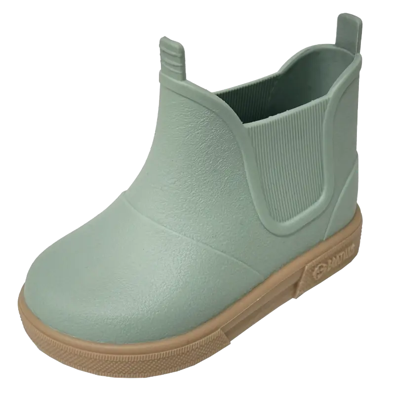 Boatilus regenlaarzen Nautic Green Beige