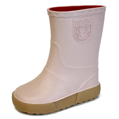 Boatilus regenlaarzen Nautic Pink Beige