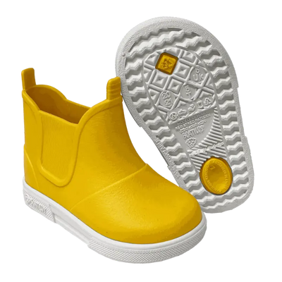 Boatilus regenlaarzen Nautic Yellow White