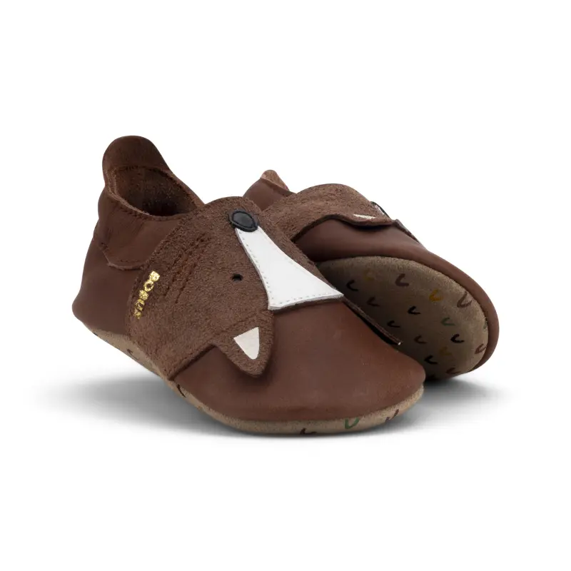 Bobux babyslofjes Foxy Toffee
