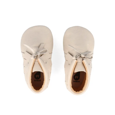 Bobux babyslofjes Fringe Vanilla