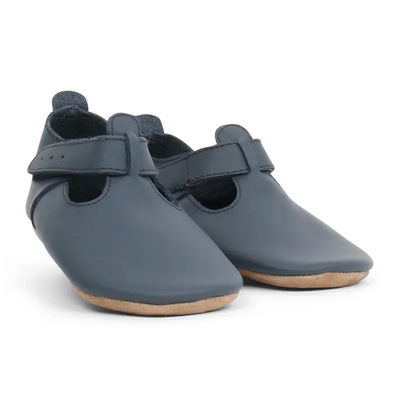 Bobux babyslofjes Jack & Jill navy