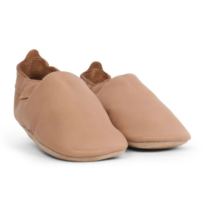 Bobux babyslofjes Simple Shoe caramel