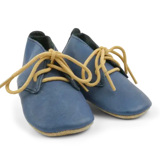 Bobux babyslofjes desert lace navy