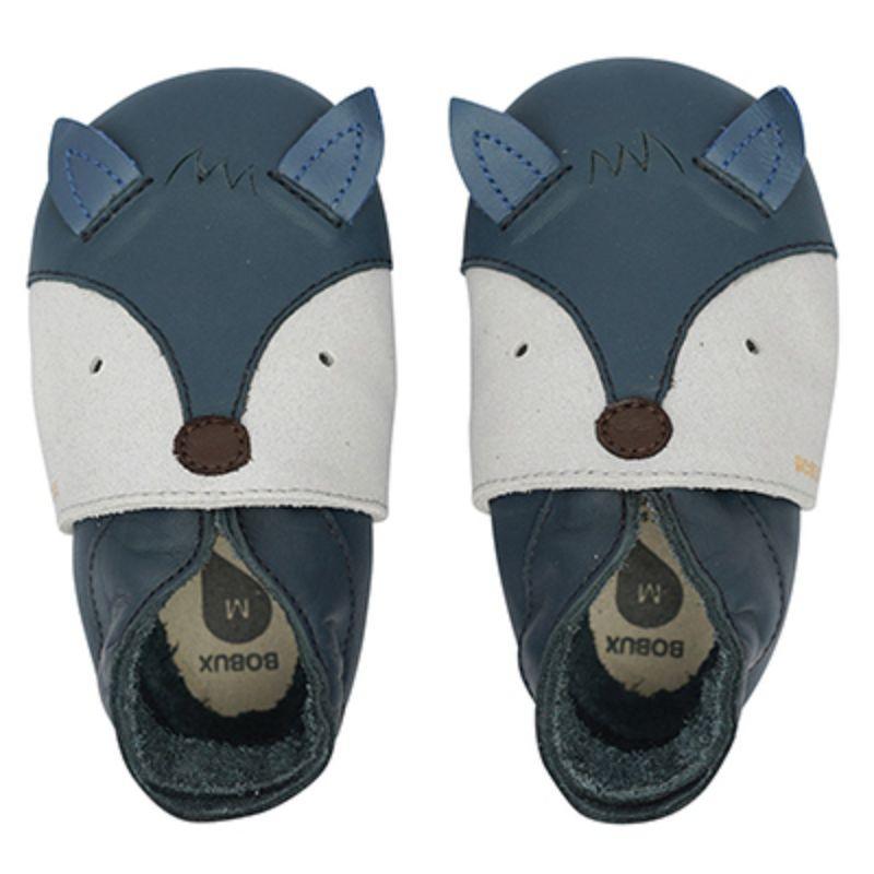 Bobux babyslofjes Foxy Navy