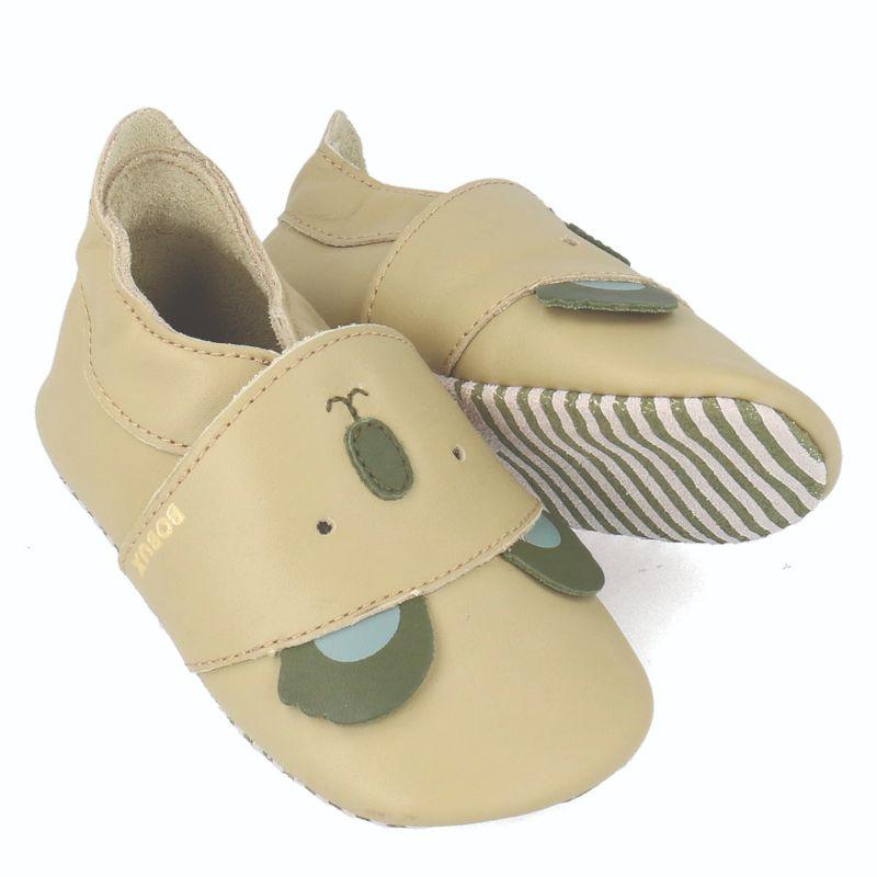 Bobux babyslofjes Koko Pale Olive