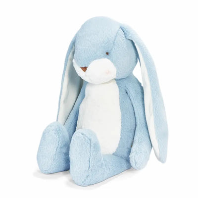 Bunnies By The Bay knuffel Floppy Nibble Konijn extra groot Oceaanblauw
