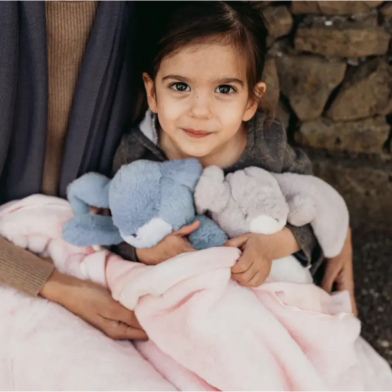 Bunnies By The Bay knuffel Floppy Nibble Konijn medium lila