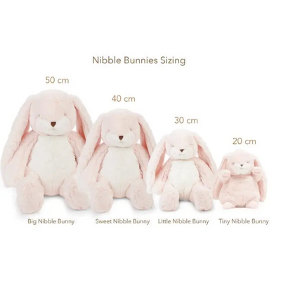 Bunnies By The Bay knuffel Nibble Konijn medium Pink