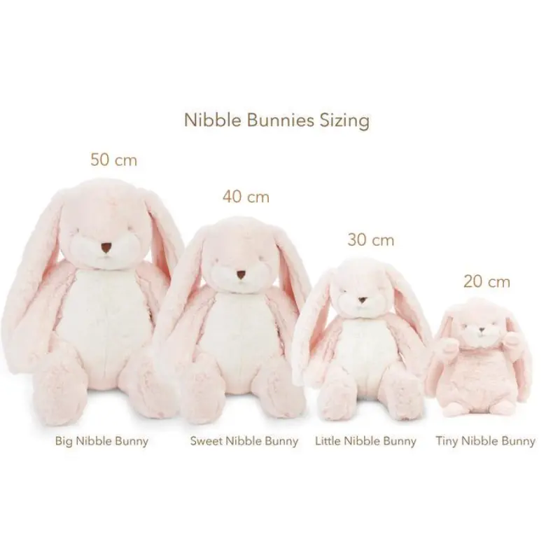Bunnies By The Bay knuffel Nibble Konijn medium Pink