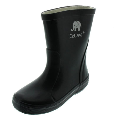 CeLaVi regenlaarzen Basic Black