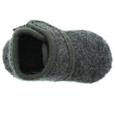 CeLaVi wollen babyslofjes Deep Stone Grey