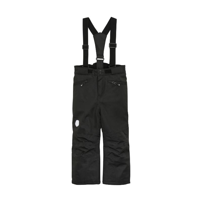 Color Kids skibroek met zakken Black