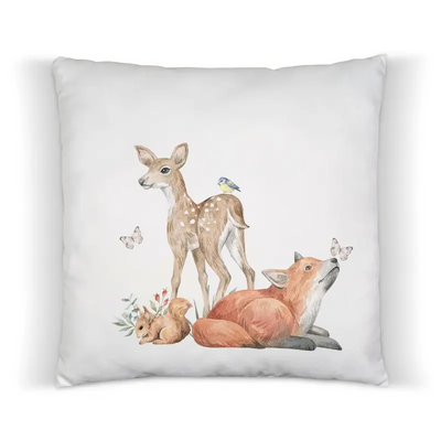 Designed4Kids kussen bosdieren baby's