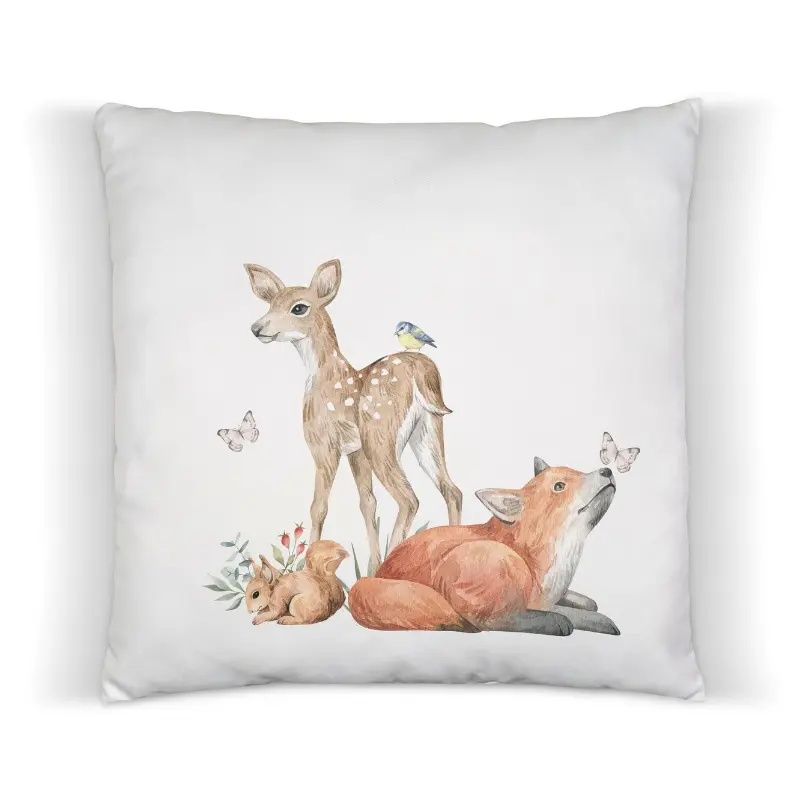 Designed4Kids kussen bosdieren baby&