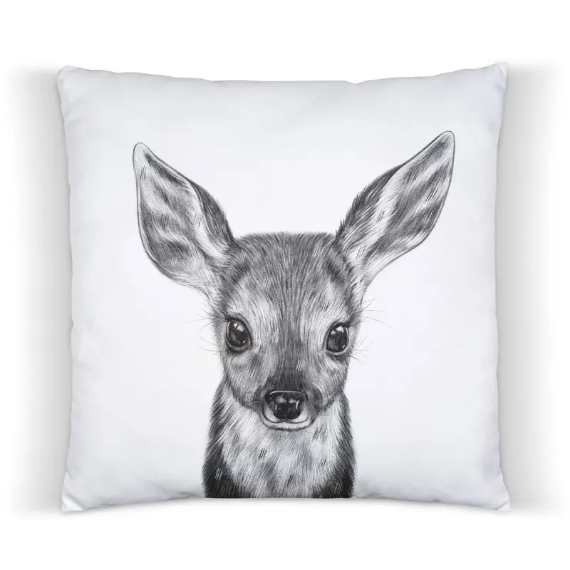 Designed4Kids kussen bosdieren hertje