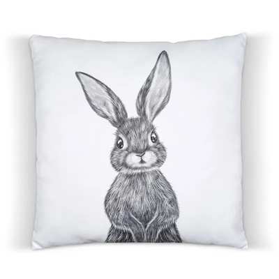 Designed4Kids kussen bosdieren konijn