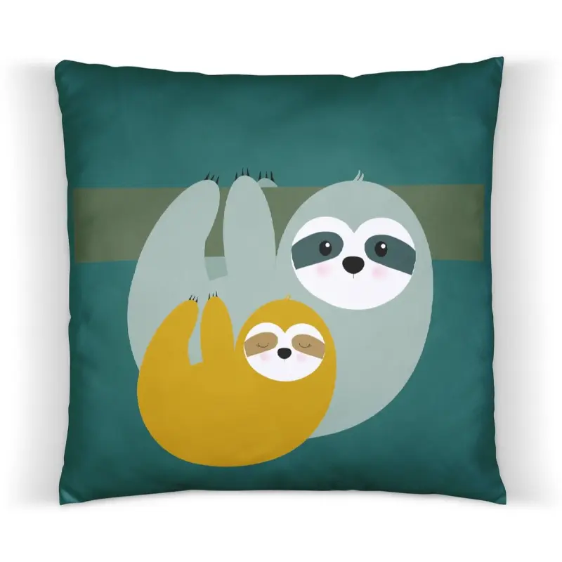 Designed4Kids kussen luiaard blue