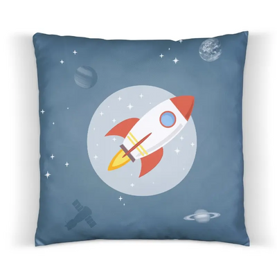 Designed4Kids kussen raket