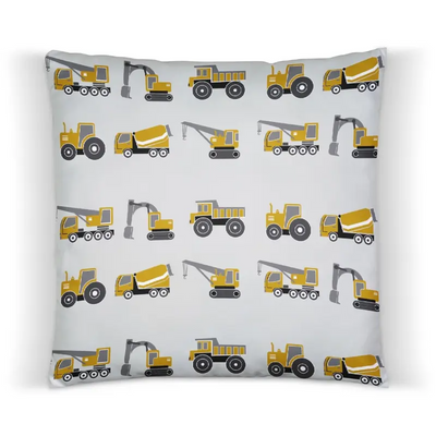 Designed4Kids kussen voertuigen oker