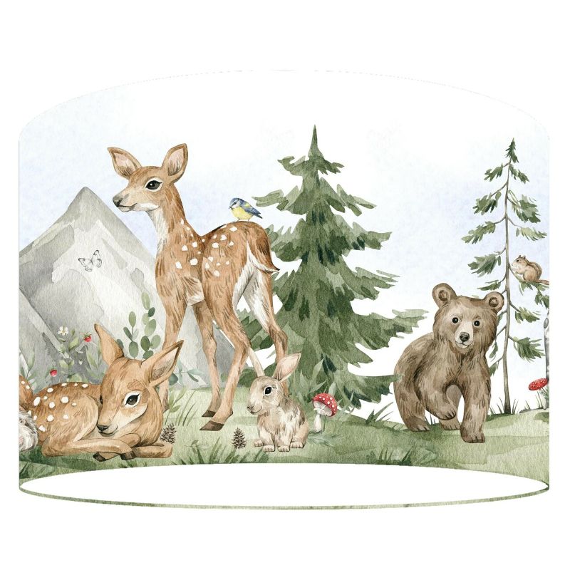 Designed4Kids hanglamp bosdieren forest baby&