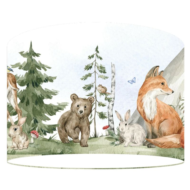 Designed4Kids hanglamp bosdieren forest baby&